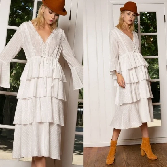 POL Magnolia Blooms Dress NEW - Picture 7 of 13